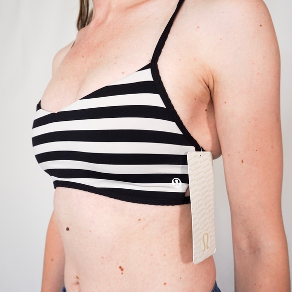 LULULEMON Hot Spell Striped Bra NWT 1297 - Picture 8 of 8